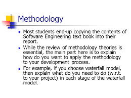 Explain the methodological approach in use. Common Mistakes In Writing Project Report By Coit Final Year Project Committee Ppt Download