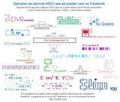 Dibujos Y Figuras Ascii Para Firmar Y Pegar En El Muro De Facebook Firmas Personales Dibujos Figuritas