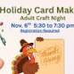 Holiday Card Making event image