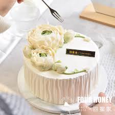 四蜜家冬日恋歌动物奶油芝士慕斯生日蛋糕女王节礼物韩