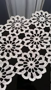 Caminho De Mesa Grande De Croche 120 Cm 47 5 Pulgadas De Largo Ganchillo Mesa Corredor Crochet Mantel Crocheted Tela Flor De Encaje Blanco Algodon Lino De Mesa Grande Doily Con Imagenes Manteles Tejidos A Crochet Flores De Ganchillo Ganchillo