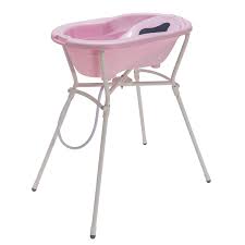 Folding bath stand to be used (only) with primo eurobath or primo ducky bath with toy bag. Rotho Ideal Bathing Solution Top With Foldable Bathtub Stand Tender Rose