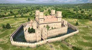 Medieval castle (Diósgyőr, Hungary) - 3D scene - Mozaik Digital Education and Learning