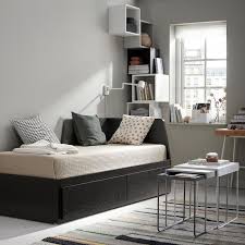 Flekke Daybed Frame With 2 Drawers Black Brown Twin Ikea Day Bed Frame Ikea Daybed