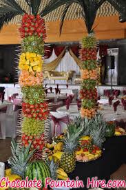 Fruit Display For Chocolate Fountain Fruta Mesas De Frutas Arreglos Frutales