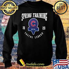 Floral shirt, cardigan and white denim. Spring Training 2020 Chicago Cubs Mesa Cactus League Shirt Teefefe