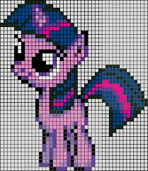 My Little Pony Twilight Sparkle En Perle Hama Mini Le Blog De Miss Kawaii Cheval En Point De Croix Poney Petit Poney