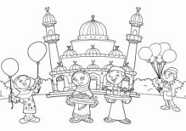 Free masjid animasi download free clip art free clip art on. Contoh Gambar Gambar Masjid Kartun Untuk Mewarnai Kataucap