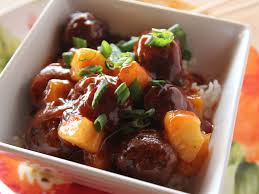 Sweet And Sour Meatballs Recipe Sweet And Sour Meatballs Food Network Recipes Recipes
