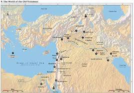 Bible Map 9 Mapa Antiguo Biblia Mapas