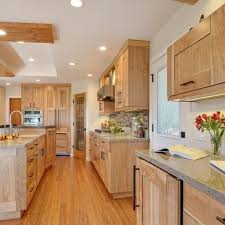 Shaker Birch Cabinets Design Ideas Pictures Remodel And Decor Birch Cabinets Birch Kitchen Cabinets Contemporary Kitchen