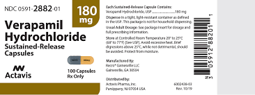 If these reactions occur, then you may have a rare: Verapamil Hydrochloride Sustained Release Capsules