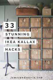 33 Stunning Ways To Transform An Ikea Kallax Shelving Unit Via James And Catrin Ikeahack Diyikea Diyhomedecor Ikeakallax Zelfgemaakte Kast Kallax Ikea