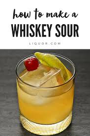 Classics You Should Know The Whiskey Sour Recipe Whiskey Sour Whiskey Sour Recipe Classic Cocktail Recipes