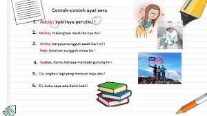 Latihan matematik tahun 5, soalan latihan geografi tingkatan 1, soalan latihan upsr matematik, soalan latihan matematik tingkatan 2, latihan tatabahasa kata hubung tahun 2 via www.slideshare.net. Bahasa Melayu Tingkatan 1 Kata Tanya Dan Kata Seru Lessons Blendspace
