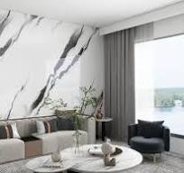 Bordo di roccia di carbonio per parete di legno doghe pannello di marmo  decorazione del soffitto con legno di plastica pannello di rivestimento  della parete