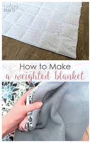 How To Make A Weighted Blanket Cutesy Crafts Making A Weighted Blanket Weighted Blanket Diy Sewing Projects For Beginners