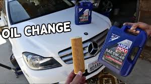 To buy the right oil you need to know sae viscosity index and api quality oil for diesel or gasoline engine. How To Change Engine Oil On Mercedes W204 C180 C200 C250 Youtube