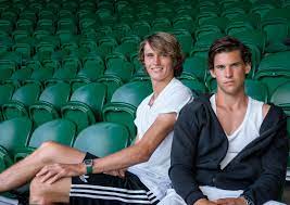 April 1997 in hamburg) ist ein deutscher tennisspieler. Are Alexander Zverev And Dominic Thiem The Next Federer And Nadal Vogue