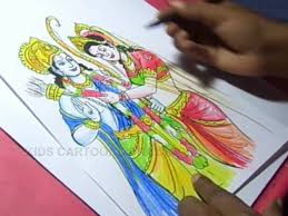 How To Draw Lord Sri Rama And Sita Drawing Video Dailymotion 414,470 likes · 137 talking about this. how to draw lord sri rama and sita drawing