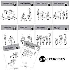 Students each get 2 or 3 cards dealt to them. Exercise Cards Dumbbell Vol 2 Home Gym Workouts Strength Training Building Muscle Total Body Fitness Guide Workout Routines Bodybuilding Personal Trainer Large Waterproof Plastic 3 5 X5 Cards Home Sports Fitness