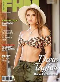 Warner Model, Dare Taylor, On The Cover Of Fhm Magazine | Warner Models