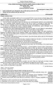 Asemanare si relatii metrice dificil. Programa Simulare Bac 2017 Romana Clasa 12