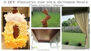 5 Cheap Easy Outdoor Space Diy Ideas Outdoor Living Space Youtube Collaboration The Bajan Texan