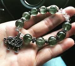 好時光 濃郁綠髮晶 天然雙尖赫基蒙水晶 限量手工純銀幸運象 凝聚財富 帶來好運 健康 事業工作 守護 rutilatedquartz herkimerdiamond 綠髮晶 赫基蒙水