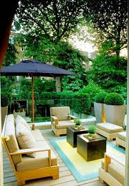 This Modern Zen Garden Is An Ideal City Garden Creating A Comfortable Space For One To Relax In After A Lo Container Gardening Shade Roof Garden Garden Images