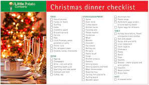Christmas Dinner Checklist Christmas Dinner Checklist Christmas Dinner Christmas Dinner Party