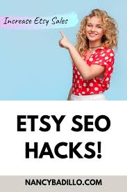 Increase Your Etsy Sales With These Awesome Etsy Hacks Learn 6 Ways To Optimize Your Etsy Shop For Seo And Get Noticed Cli Etsy Seo Etsy Marketing Etsy Hacks