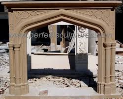 For the mantel tops i personally try to start at 11 above before i start building out. China Antique Gothic Style Sandstone Arch Fireplace With Carved Column Qy Lf051 China Fireplace Mantel Mantel