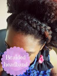 Use a detailed headband to smooth hair back from the face. 10 Unique Black Braided Updos