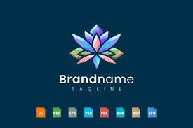 Free Free 349 Flower Logo Svg SVG PNG EPS DXF File