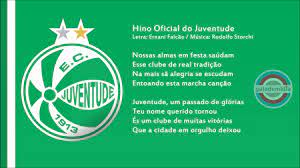 Contra a boa equipe do borussia vg, que vem aii em busca de um revanche depois de ter perdido para o juventude fc de 6 x 3 ,, espero que nossa equipe possa está trazendo bons resultados para fecha o ano com chave de ouro !! Hino Do Esporte Clube Juventude Rs Oficial Youtube