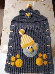 Iste Kadife Ipten Yumusacik Bir Bebek Battaniyesi Baby Knitting Patterns Orgu Tig Isleri