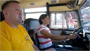 Training For The Twists Of Driving A School Bus - The New York Times