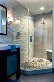 You might need to remove the toilet to get the river rock sheets under it if you cannot. Pin By May On Small Bathroom Modern Master Bathroom Bathroom Makeover Bathrooms Remodel
