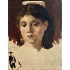 Proantic: Eugène Vidal (1850-1906), Portrait Of A Woman, Oil On Canvas