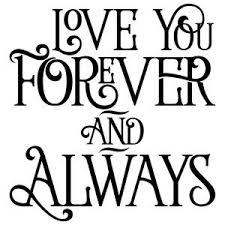 Love You Forever And Always Silhouette Design Silhouette Design Store