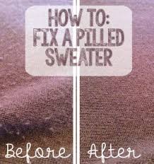 Here's how to stop a sweater from shedding and pilling. 19 Amazing Hacks For Fixing Ruined Clothes Ruined Clothes Lint Remover Helpful Hints