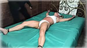 Aurora Belly Punch 13 - Tied to Bed: Amateur Porn by FapHouse