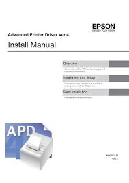 Google cloud print support guide. Epson Advanced Printer Driver Ver 4 Install Manual Novopos