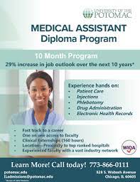As a medical assistant, you will be a respected professional who will play a crucial role in the world of healthcare. Open House Medical Assistant Diploma Program Chicago Campus August 28 29 1 00 Pm 4 00 Pm University Of The Potomac