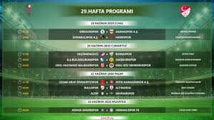 Ntv'nin haberine göre tff 1. Tff 1 Lig De 4 Haftalik Mac Programi Aciklandi