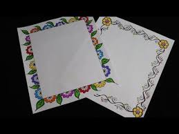Awesome Design How To Draw Simple Border Design Youtube Border Design Floral Design Drawing Floral Border Design If you're not on patreon yet, i can't explain how much fun it is. border design floral design drawing