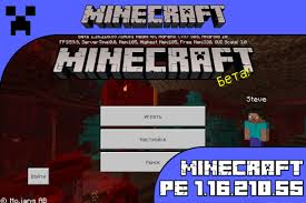 Download Minecraft Pe 1 16 210 55 Apk Free Nether Update