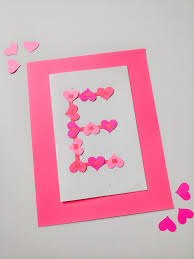 Although humans have been hanging art on walls since a caveman asked a cavewoman to please display, in a nice shadow box, the tooth of the woolly hanging a picture with two hooks distributes the weight, and helps pictures stay straight and secure. Heart Alphabet Letters Handmade For Valentine S Day Merriment Design