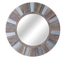 Old galvanized metal can be so beautiful and so full of i always wanted those gorgeous mirrored tray but they were a little bit expensive in my sense to get. Wood Galvanized Metal Mirror Nadeau Miami